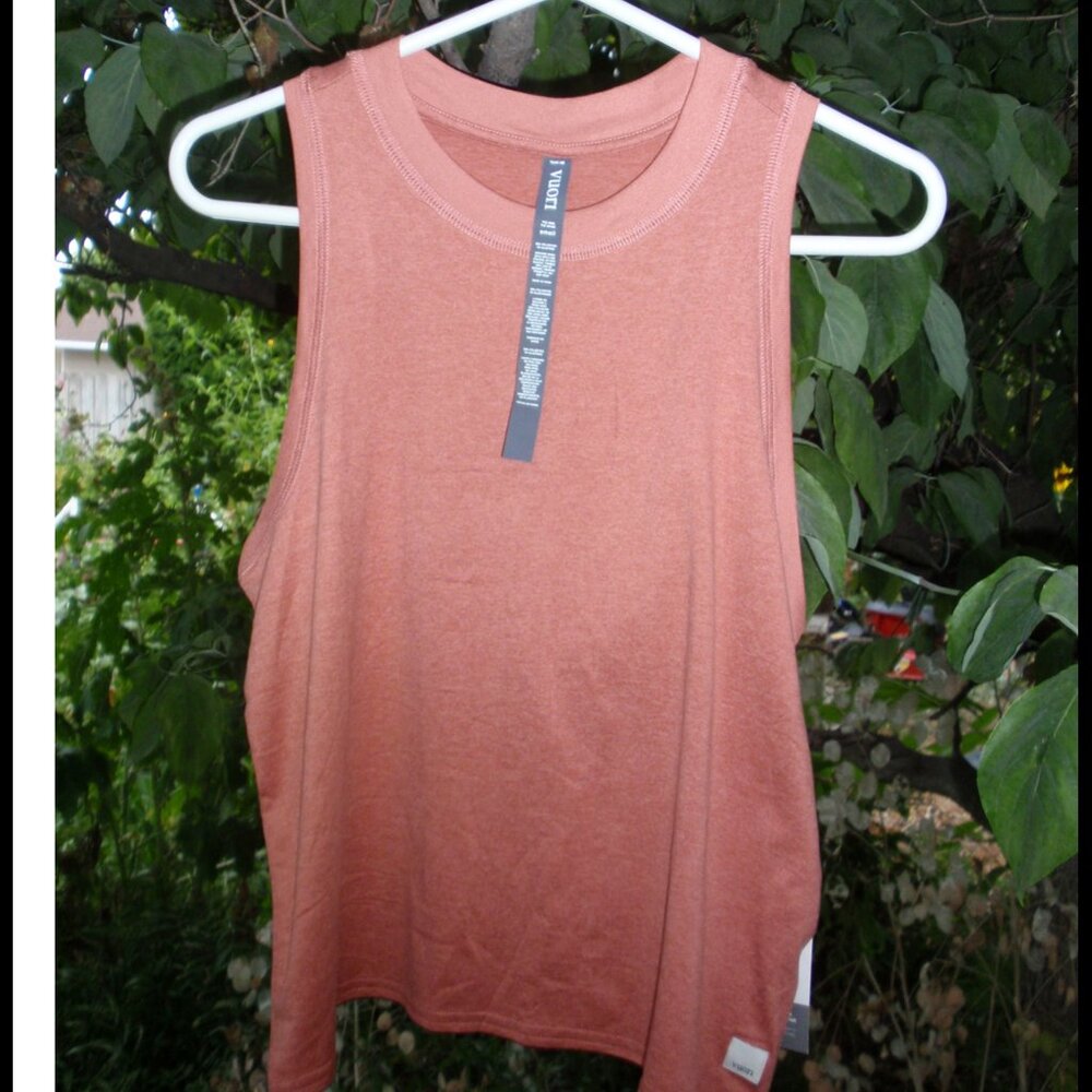Vuori Energy Top Cinnamon Heather -Small